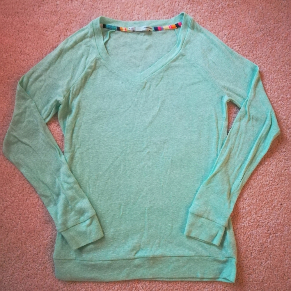 Mint Green Knit Long Sleeve Maurices